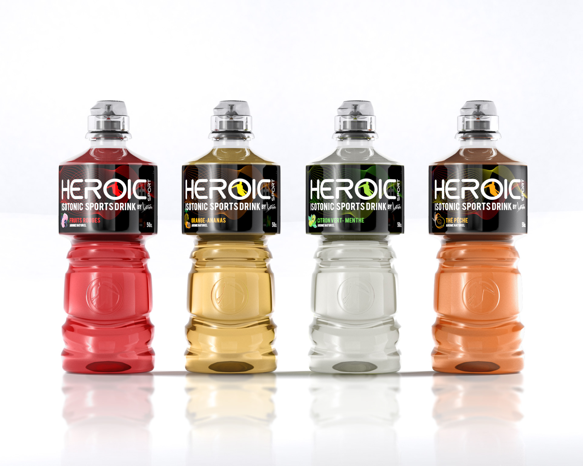 Heroic Sport Bottle Design